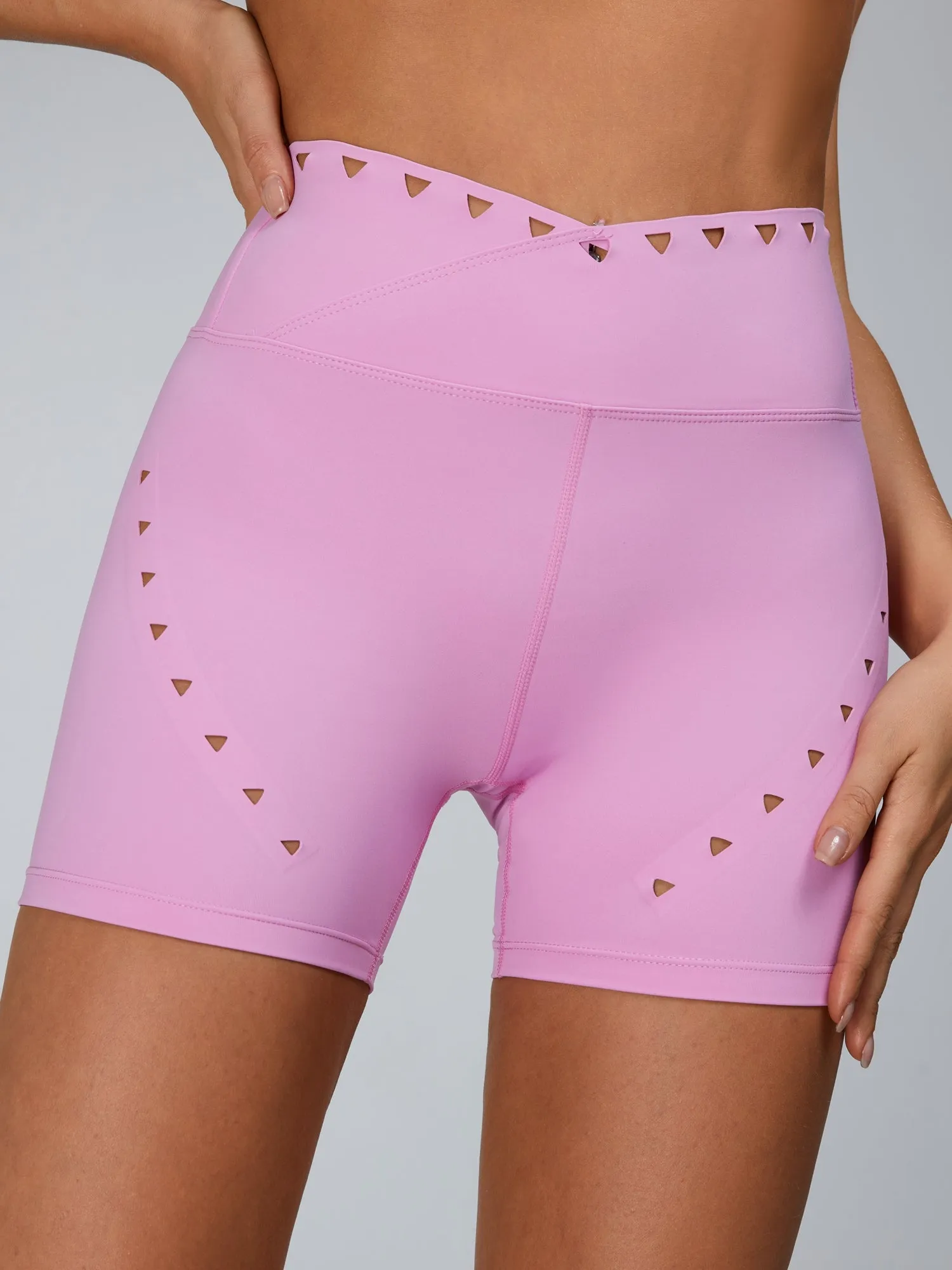 ZASUWA Female Cutout V Shape Waist Leggings
