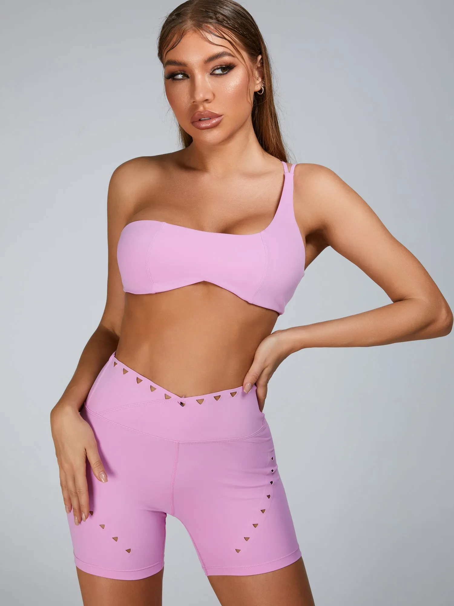 ZASUWA Female Cutout V Shape Waist Leggings