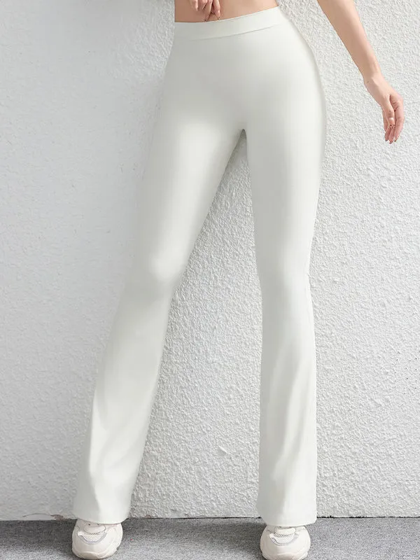 ZASUWA Female Flare Scrunch Bum Hip-lift Leggings