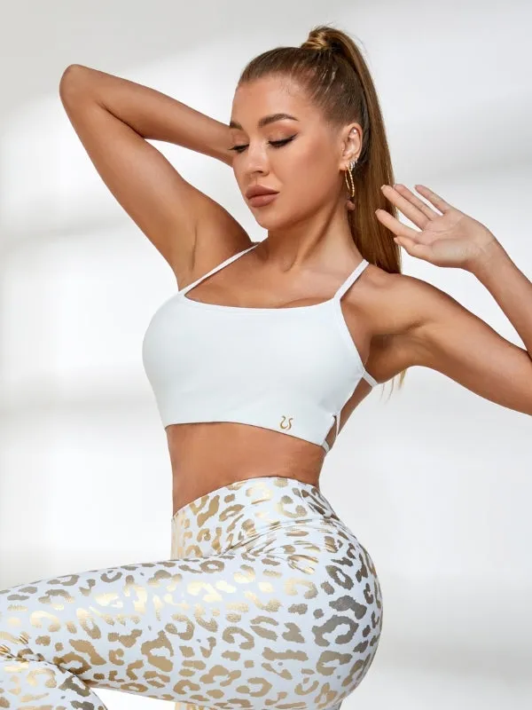 ZASUWA Female Halter Beautify Back Sports Bras