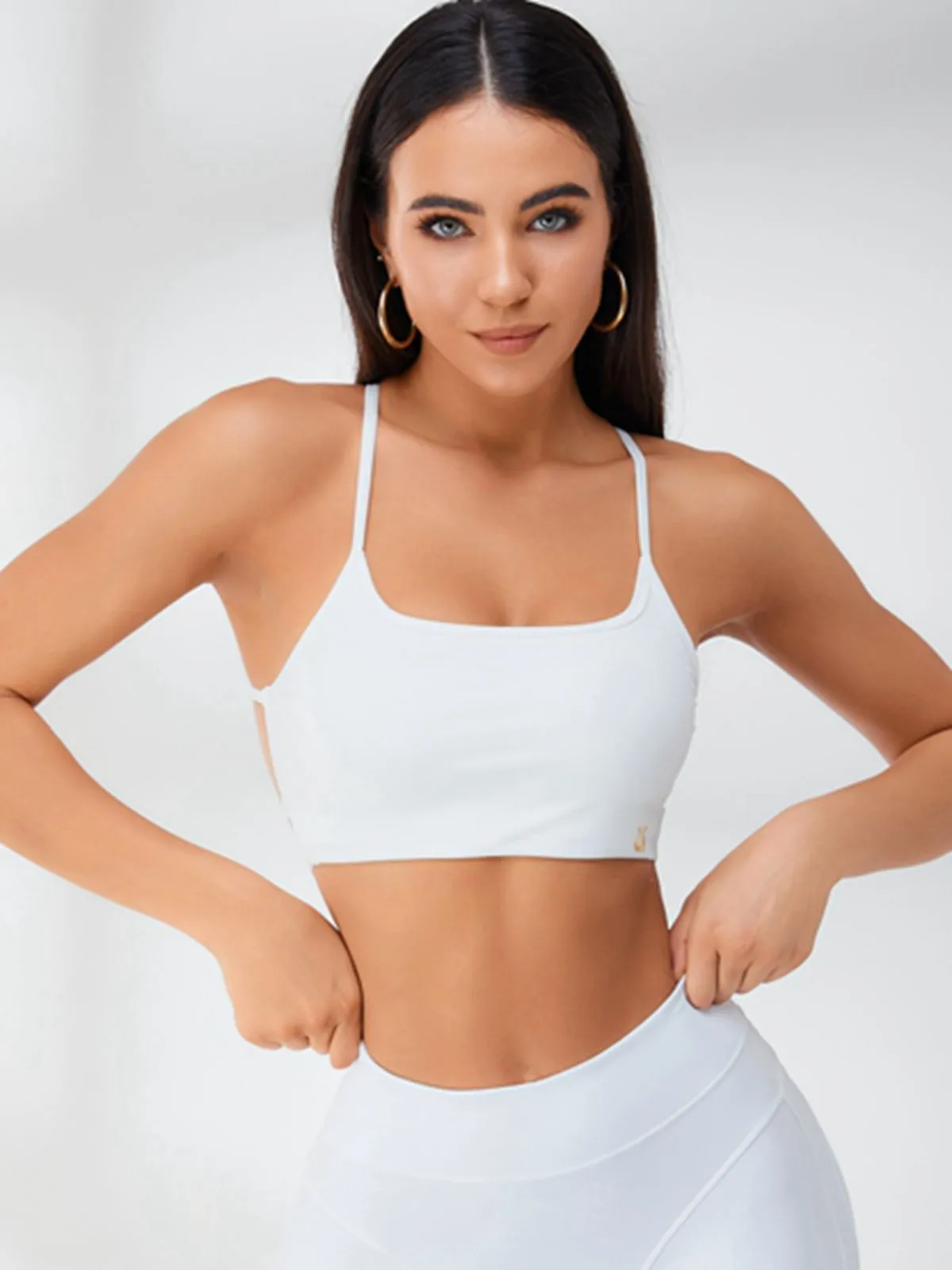 ZASUWA Female Halter Beautify Back Sports Bras
