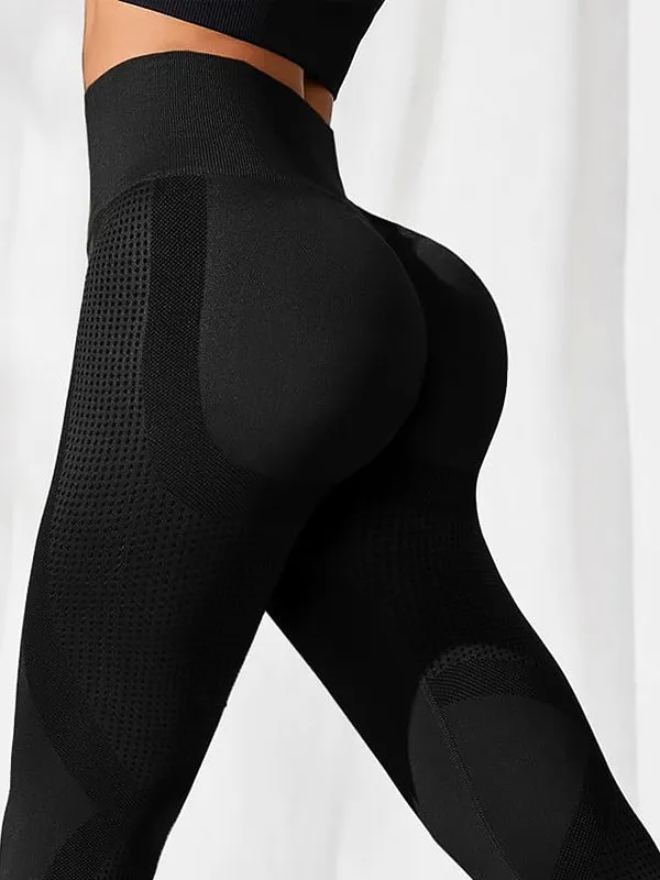ZASUWA Female Hip-lift Seamless High-waisted Elastic tight Leggings ?