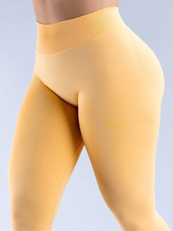 ZASUWA Female Low Waist Solid Color Elastic Tight Basic Yoga Leggings