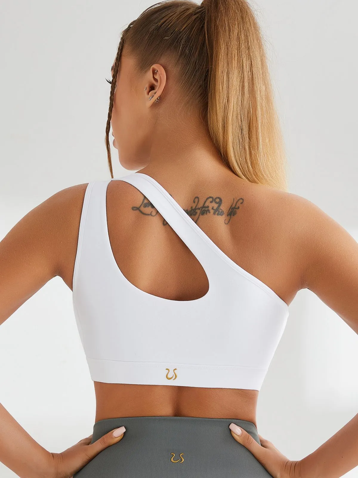 ZASUWA Female One-shoulder Sports Ankle Bras