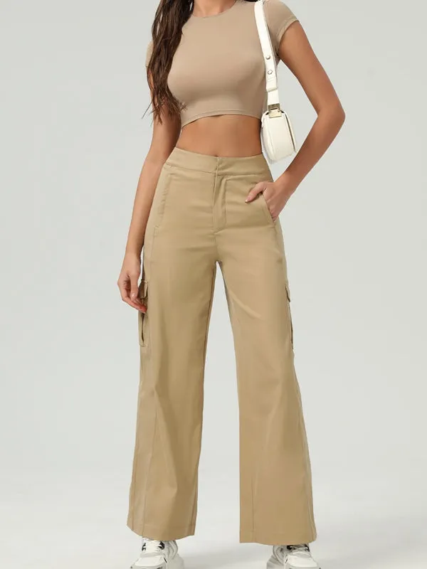 ZASUWA Female Pocket Casual Cargo Style Tracksuit