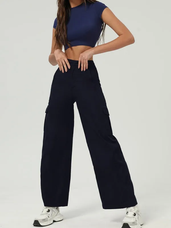ZASUWA Female Pocket Casual Cargo Style Tracksuit