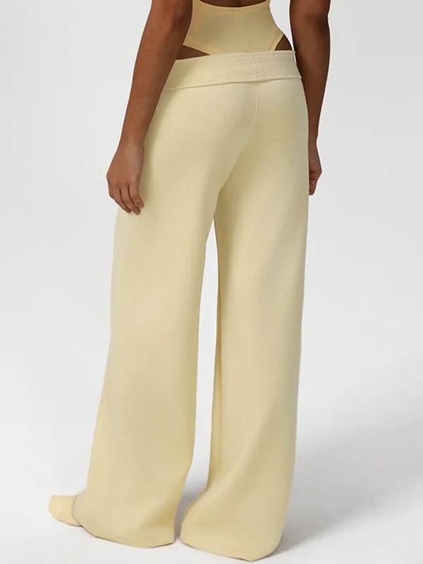 ZASUWA Female Pocket Casual Cross Back Tracksuit