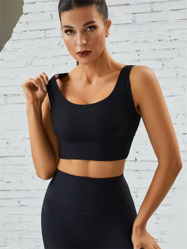ZASUWA Female Pocket Thumbhole Ribbed High-support Sportswear