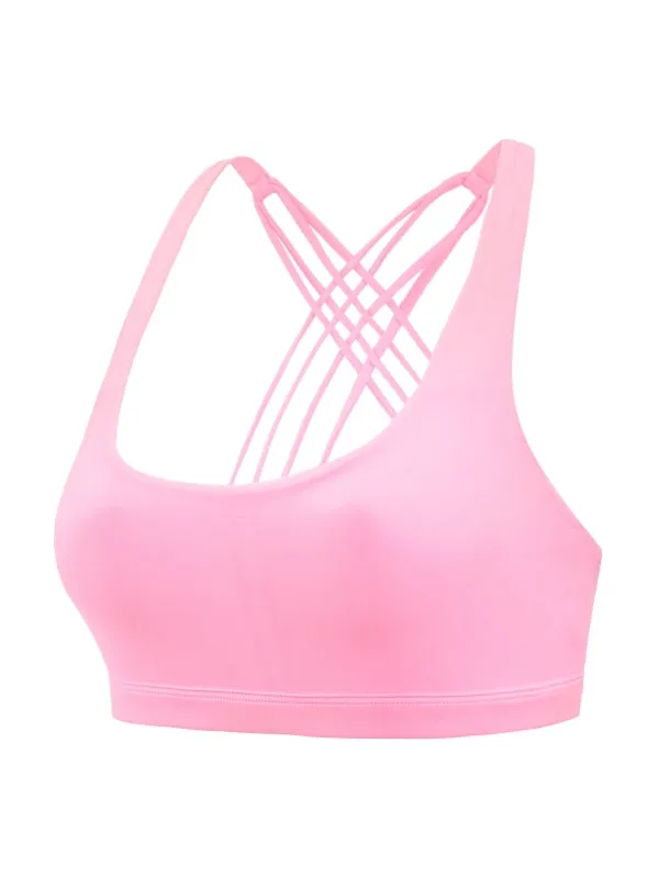 ZASUWA Female Pure White Beauty Back Pocket Bras