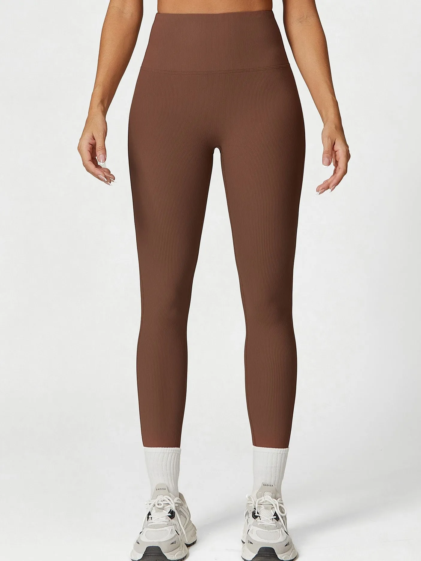 ZASUWA Female Quick-dry Seamless Hip-lift Leggings