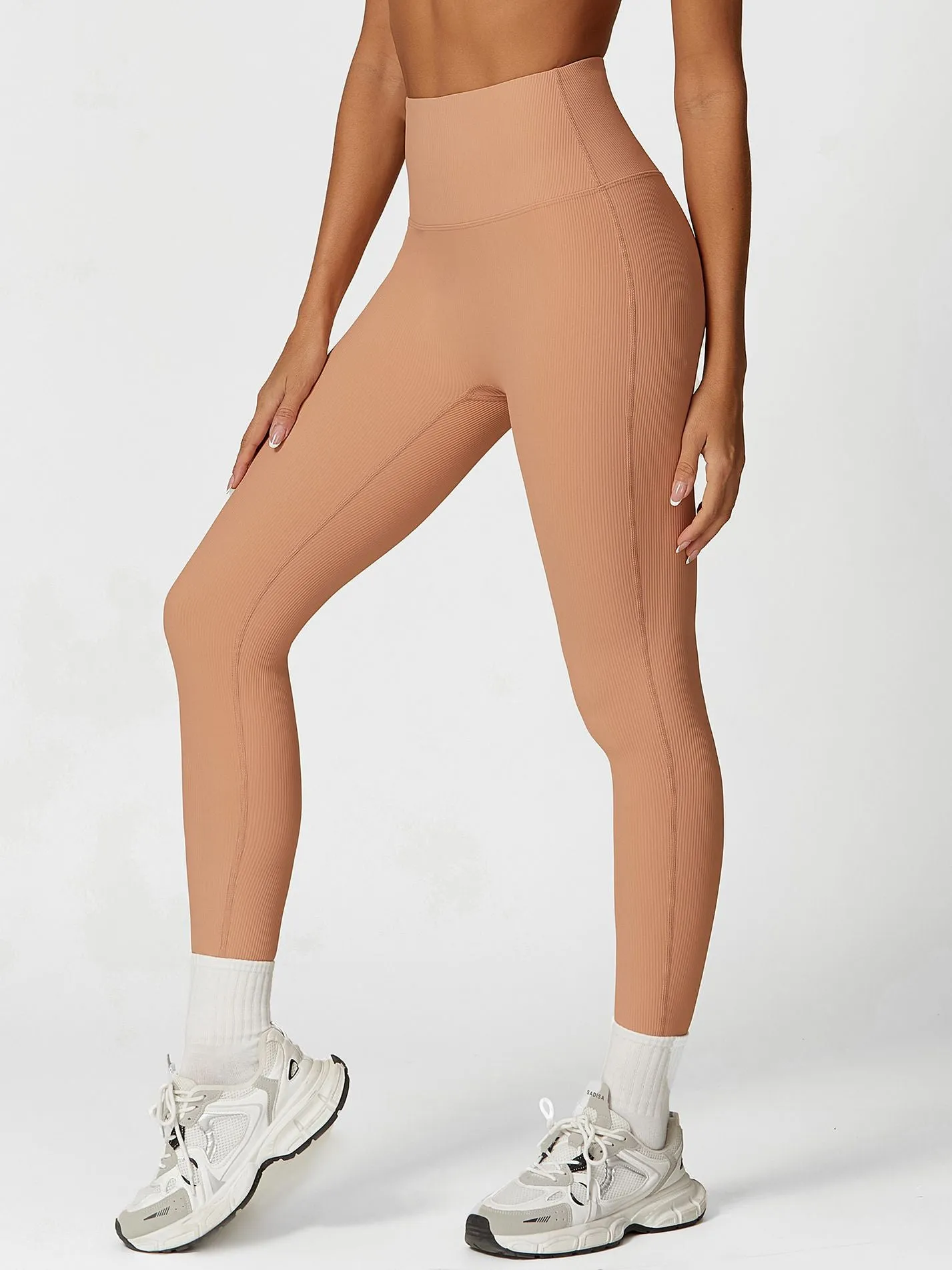 ZASUWA Female Quick-dry Seamless Hip-lift Leggings