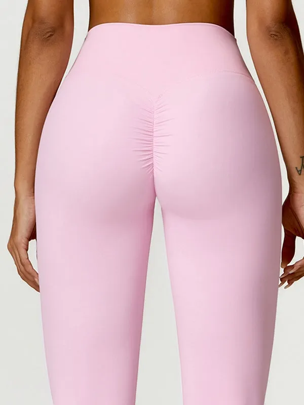 ZASUWA Female Scrunch Bum High-rise Fitness Leggings