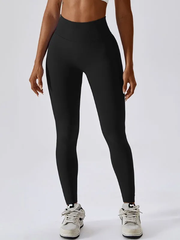 ZASUWA Female Seamless Scrunch Bum Leggings