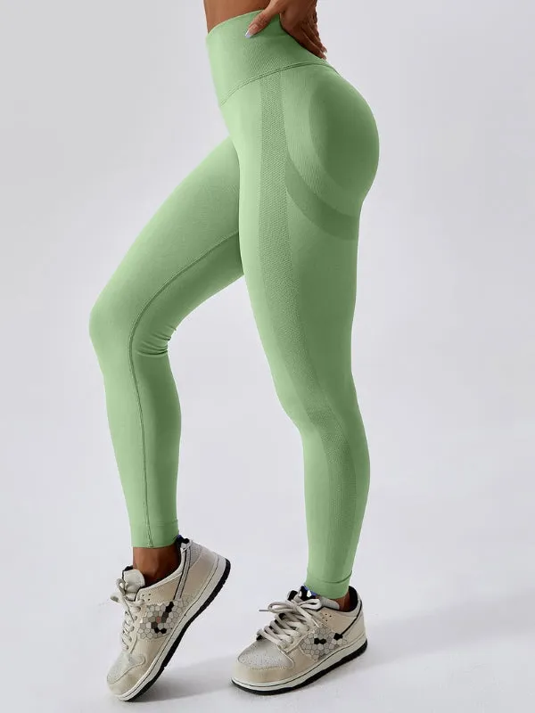 ZASUWA Female Seamless Scrunch Bum Leggings