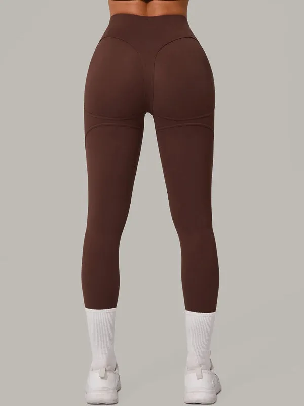 ZASUWA Female Sexy Push-Up High-rise Tracksuit