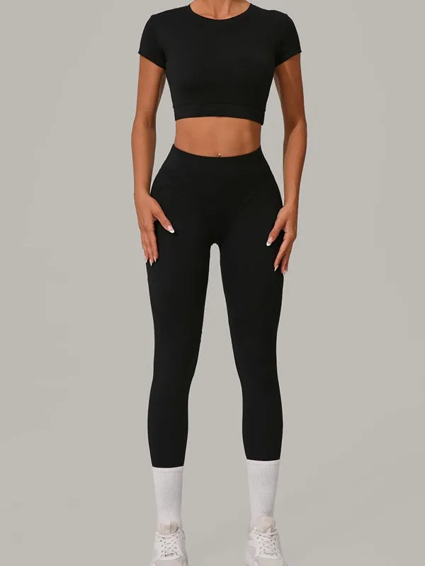 ZASUWA Female Sexy Push-Up High-rise Tracksuit