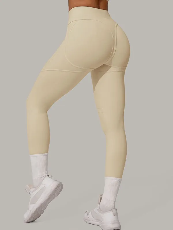 ZASUWA Female Sexy Push-Up High-rise Tracksuit