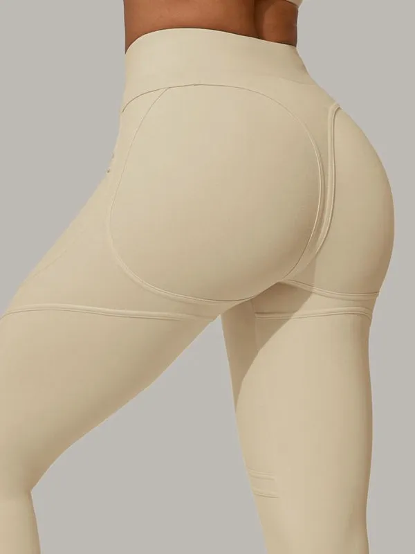 ZASUWA Female Sexy Push-Up High-rise Tracksuit