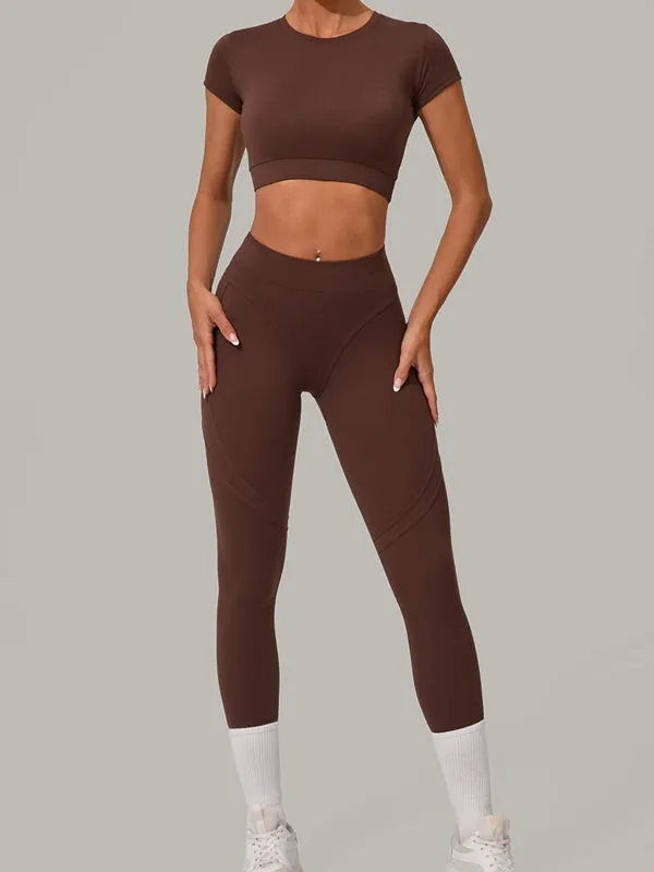 ZASUWA Female Sexy Push-Up High-rise Tracksuit