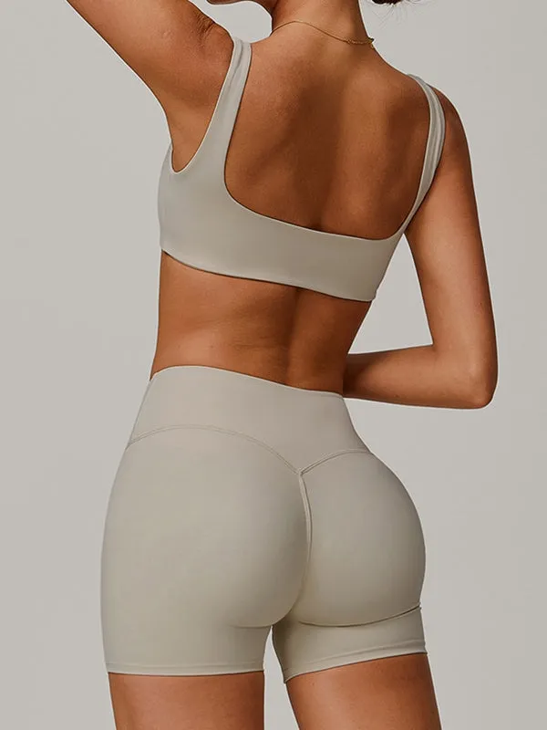 ZASUWA Female Sexy V-shape Waist Flare Backless Tracksuit