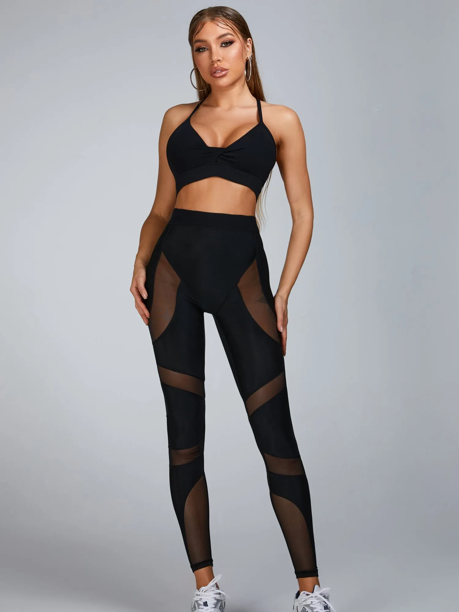?ZASUWA Female Super Mesh Hip-lift Leggings