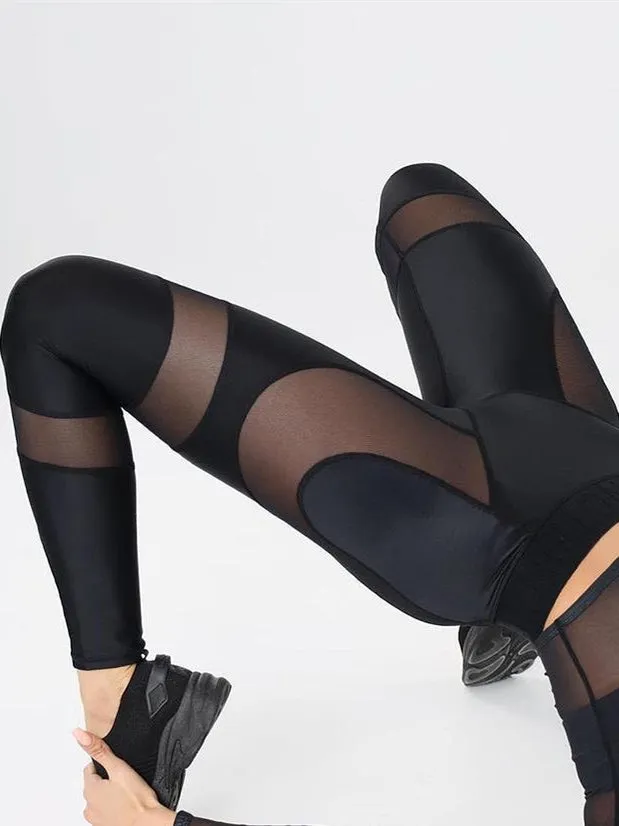 ?ZASUWA Female Super Mesh Hip-lift Leggings