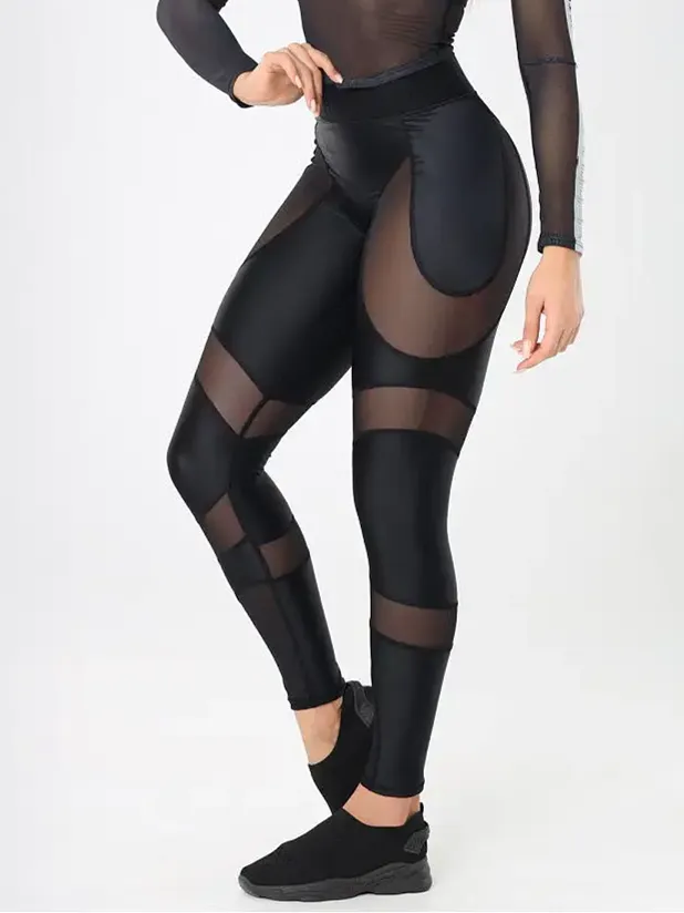 ?ZASUWA Female Super Mesh Hip-lift Leggings