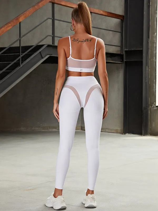 ?ZASUWA Female Super Sexy Unique Mesh Hip-lift Leggings