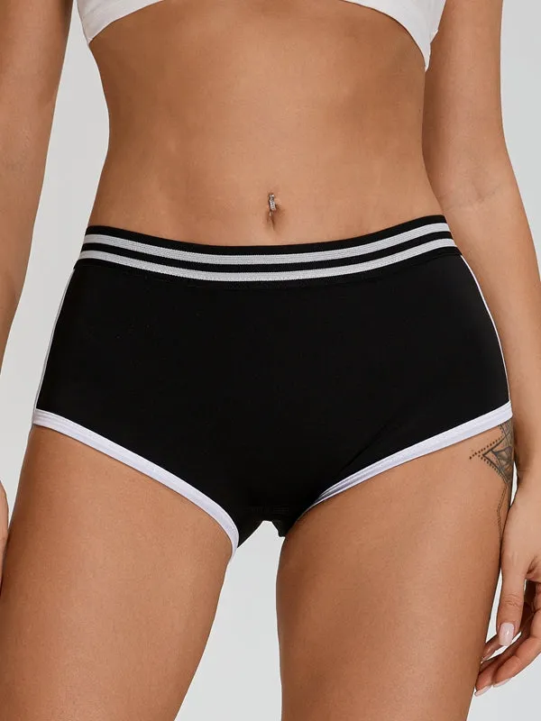 ZASUWA Female Tight Letter Print  Scrunch Bum Short Tracksuit