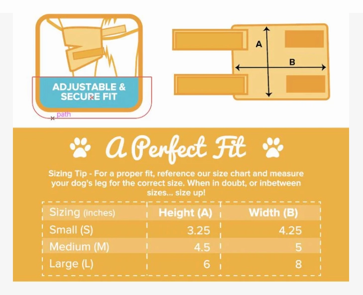 ZenPet OrthoWraps Injury Prevention & Recovery Brace
