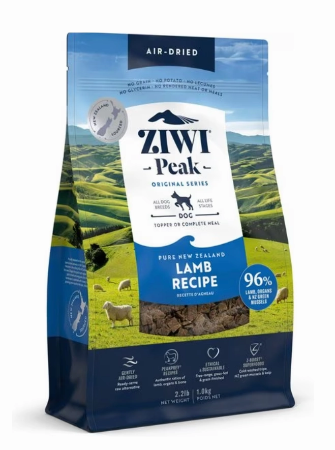 Ziwi Peak Air-Dried Lamb Recipe
