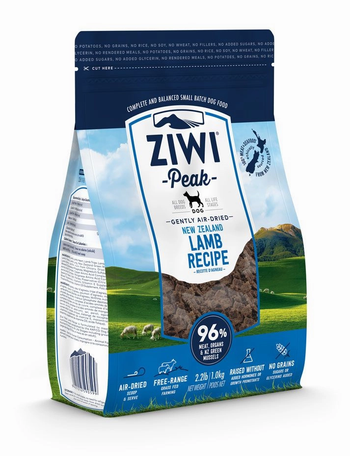 Ziwi Peak Air-Dried Lamb Recipe